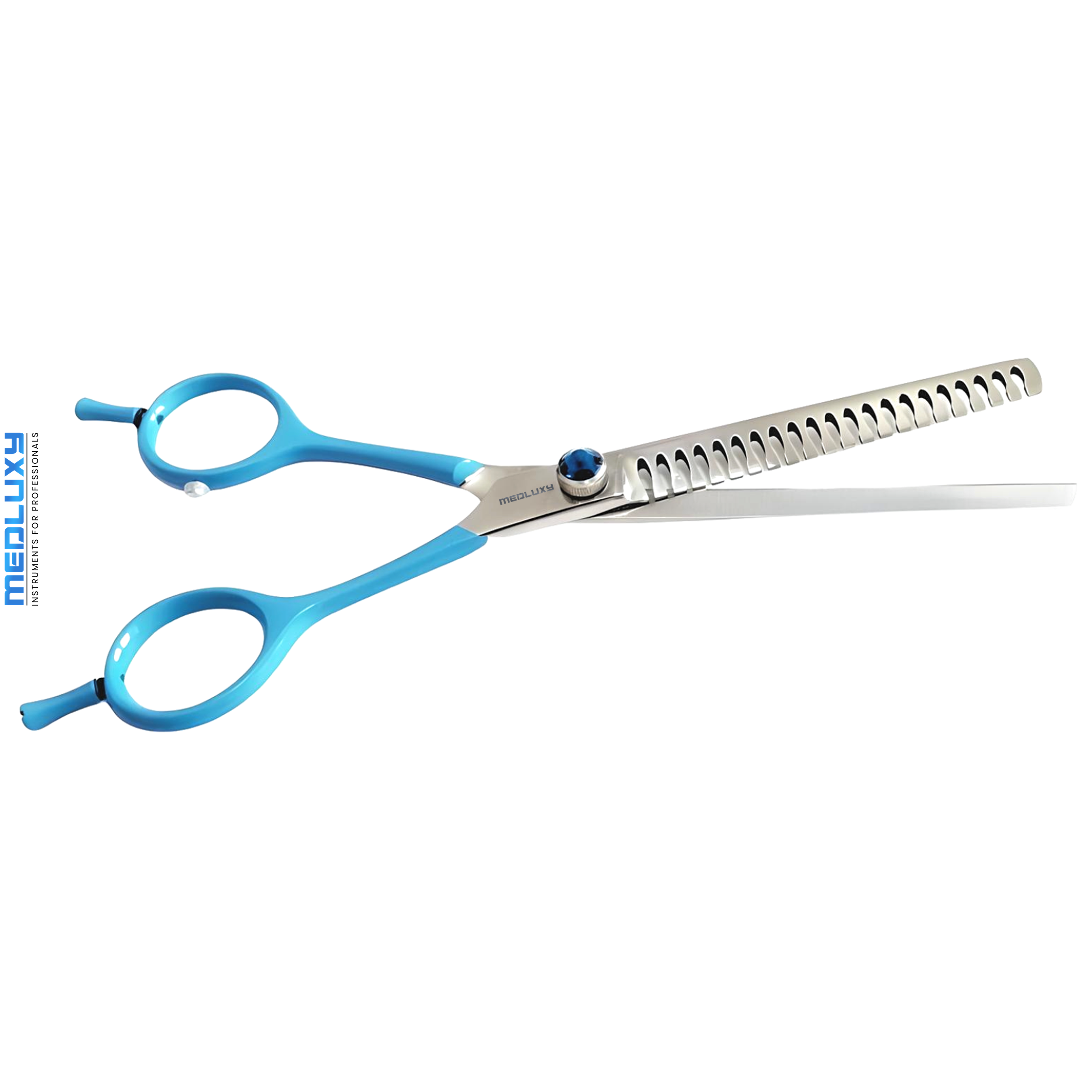 Medluxy PET - Chunker - 7.5 inch - 21 T - Rechtshandig - Blauw